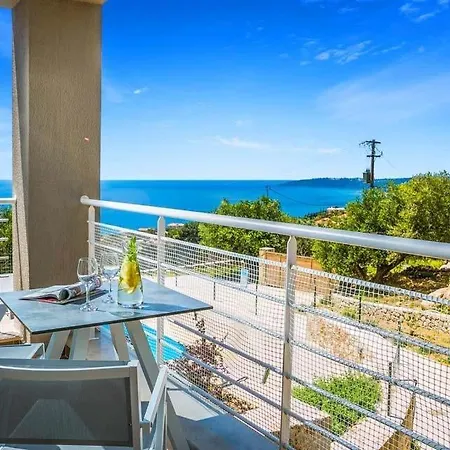 Lourdata Sleeps 5 Pool Air Con Wifi Villa Lourdata (Kefalonia)